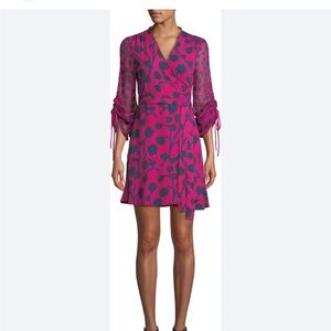 Diane Von Furstenberg Tamra Wrap Dress Size 0